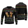 Tis The Season To be Naughty Ugly Christmas Sweater Black