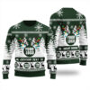 Custom Logo Ugly Sweater Forest Green