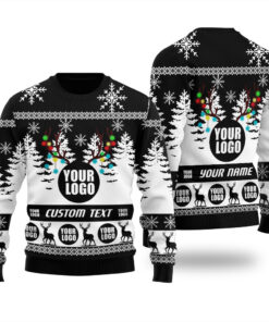 Ugly Sweater Company Logo Black