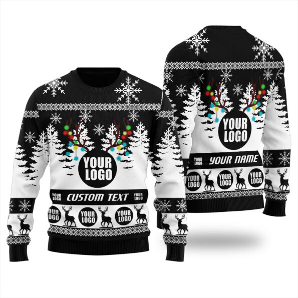 Ugly Sweater Company Logo Black