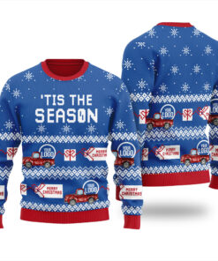 Personalized Logo Ugly Sweater Royal